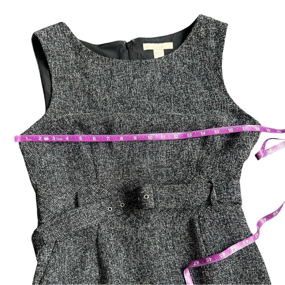 Banana Republic Charcoal Belted Mini Dress Size‎ 12 - Picture 5 of 7